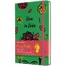 Блокнот MOLESKINE LE FRIDA KAHLO LARGE линейка, зеленый LEFKQP060