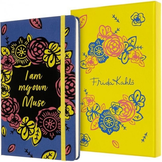 Блокнот MOLESKINE LE FRIDA KAHLO LARGE (синий) LEFKQP062CLT Блокнот MOLESKINE LE FRIDA KAHLO LARGE (синий) LEFKQP062CLT