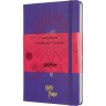 Блокнот MOLESKINE LE HARRY POTTER LARGE линейка, блестящий фиолетовый LEHP02QP060E