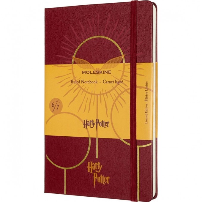 Блокнот MOLESKINE LE HARRY POTTER LARGE линейка, бордовый LEHP02QP060F Блокнот MOLESKINE LE HARRY POTTER LARGE линейка, бордовый LEHP02QP060F