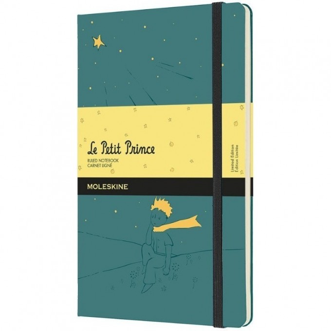 Блокнот MOLESKINE LE PETIT PRINCE LARGE (зеленый) LEPP03QP060A Блокнот MOLESKINE LE PETIT PRINCE LARGE (зеленый) LEPP03QP060A