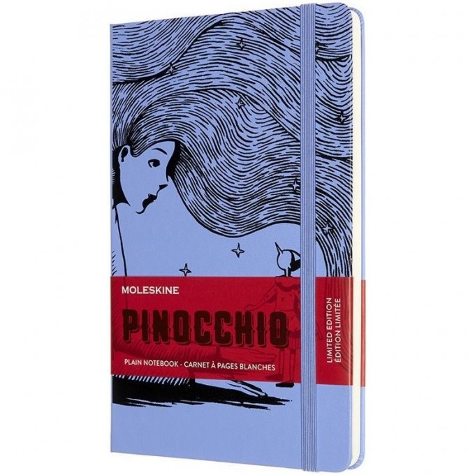 Блокнот MOLESKINE LE PINOCCHIO LARGE (фиолетовый/черный) LEPIQP062C Блокнот MOLESKINE LE PINOCCHIO LARGE (фиолетовый/черный) LEPIQP062C