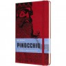 Блокнот MOLESKINE LE PINOCCHIO LARGE (красный/черный) LEPIQP062D