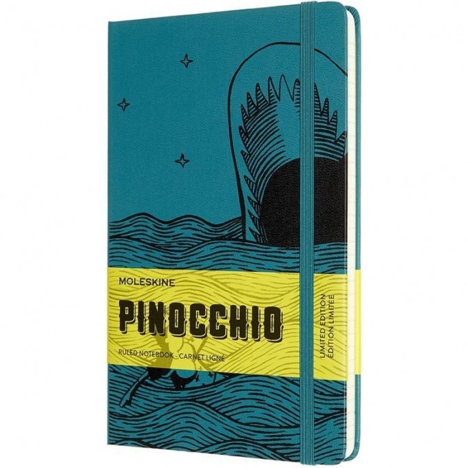 Блокнот MOLESKINE LE PINOCCHIO LARGE (темно-зеленый/черный) LEPIQP060B Блокнот MOLESKINE LE PINOCCHIO LARGE (темно-зеленый/черный) LEPIQP060B