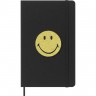 Блокнот MOLESKINE LE SMILEY LARGE 130х210мм черный LESMILEYNTBK