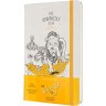 Блокнот MOLESKINE LE WIZARD OF OZ LARGE нелинованный, белый Cowardly Lion LEWOZQP062CL