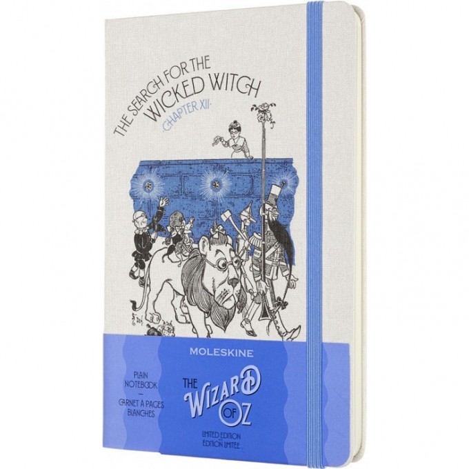 Блокнот MOLESKINE LE WIZARD OF OZ LARGE нелинованный, белый Wicked Witch LEWOZQP062WW Блокнот MOLESKINE LE WIZARD OF OZ LARGE нелинованный, белый Wicked Witch LEWOZQP062WW