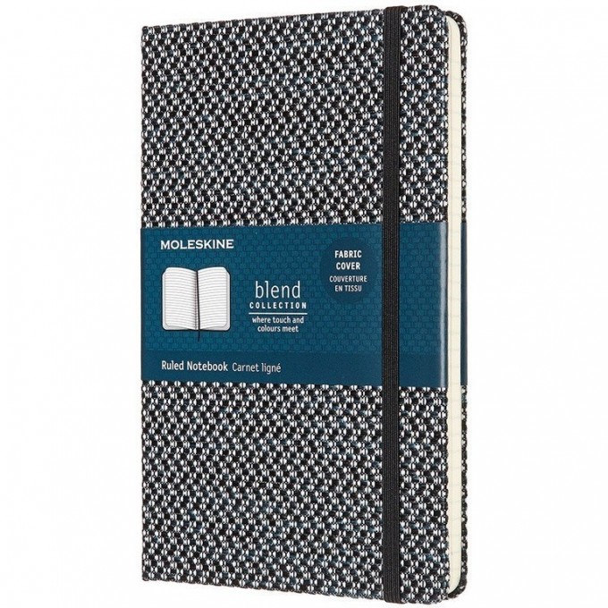 Блокнот MOLESKINE LIMITED EDITION BLEND 19 LARGE, линейка, черный/белый LCBD04QP060BK Блокнот MOLESKINE LIMITED EDITION BLEND 19 LARGE, линейка, черный/белый LCBD04QP060BK
