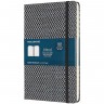 Блокнот MOLESKINE LIMITED EDITION BLEND 19 LARGE, линейка, черный/белый LCBD04QP060BK