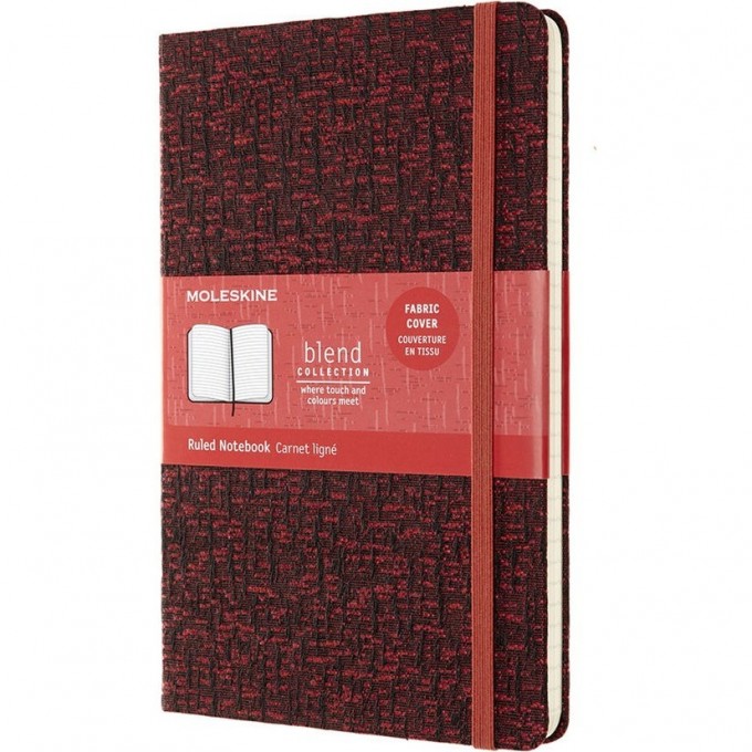 Блокнот MOLESKINE LIMITED EDITION BLEND LARGE, линейка, красный LCBD05QP060C Блокнот MOLESKINE LIMITED EDITION BLEND LARGE, линейка, красный LCBD05QP060C