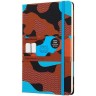 Блокнот MOLESKINE LIMITED EDITION BLEND LGH LARGE, линейка, Camouflage blue LCBD03QP060CAMOC2