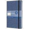 Блокнот MOLESKINE LIMITED EDITION DENIM LARGE , линейка, синий Antwerp blue LCDNB2QP060