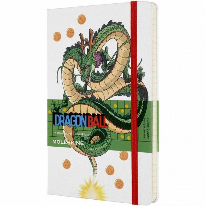Блокнот MOLESKINE LIMITED EDITION DRAGONBALL LARGE, линейка, белый Dragon LEDGQP060C Блокнот MOLESKINE LIMITED EDITION DRAGONBALL LARGE, линейка, белый Dragon LEDGQP060C