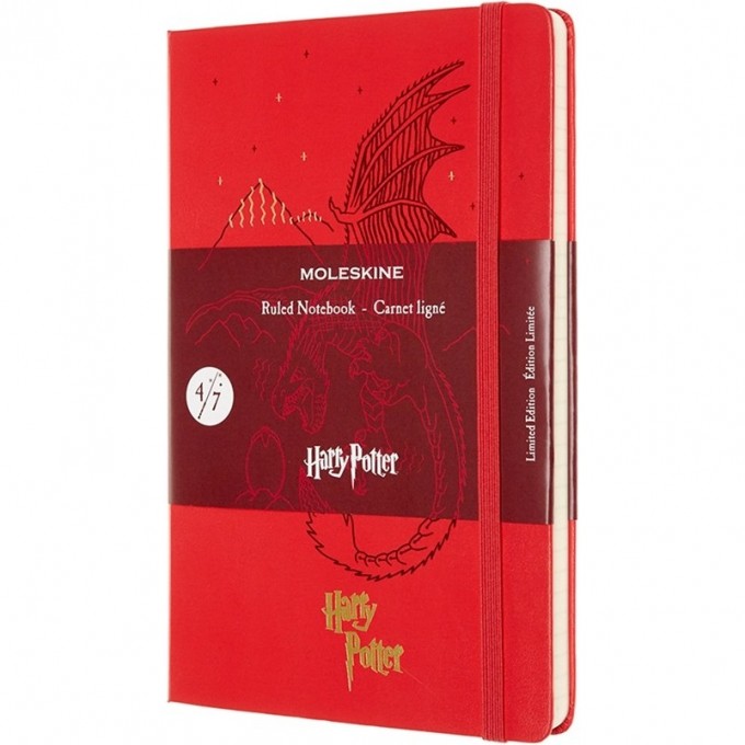 Блокнот MOLESKINE LIMITED EDITION HARRY POTTER LARGE, линейка, красный LEHP02QP060D Блокнот MOLESKINE LIMITED EDITION HARRY POTTER LARGE, линейка, красный LEHP02QP060D