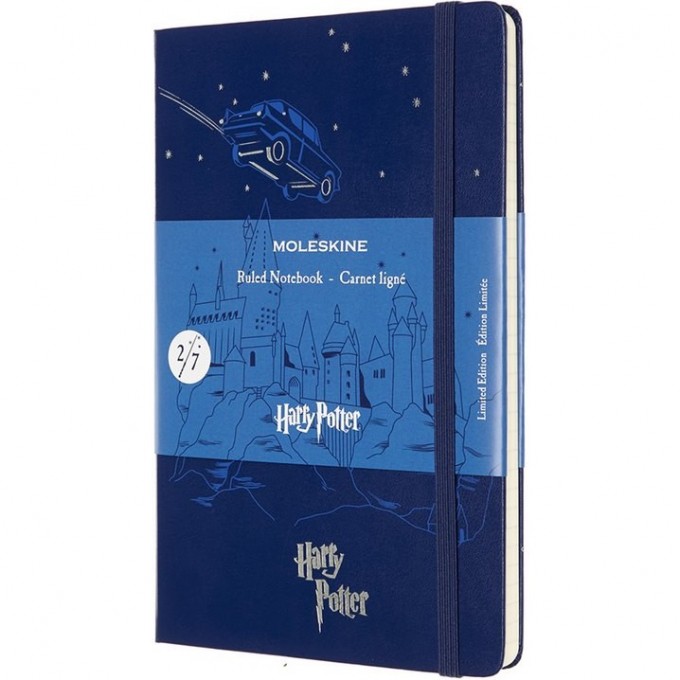 Блокнот MOLESKINE LIMITED EDITION HARRY POTTER LARGE, линейка, синий LEHP02QP060B Блокнот MOLESKINE LIMITED EDITION HARRY POTTER LARGE, линейка, синий LEHP02QP060B