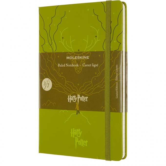 Блокнот MOLESKINE LIMITED EDITION HARRY POTTER LARGE, линейка, светло-зеленый LEHP02QP060C Блокнот MOLESKINE LIMITED EDITION HARRY POTTER LARGE, линейка, светло-зеленый LEHP02QP060C