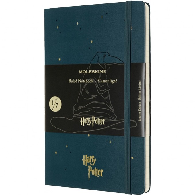 Блокнот MOLESKINE LIMITED EDITION HARRY POTTER LARGE, линейка, темно-зеленый LEHP02QP060A Блокнот MOLESKINE LIMITED EDITION HARRY POTTER LARGE, линейка, темно-зеленый LEHP02QP060A