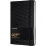 Блокнот MOLESKINE LIMITED EDITION JAMES BOND LARGE, линейка, черный Carbon LEJBQP060A
