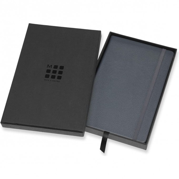 Блокнот MOLESKINE LIMITED EDITION LEATHER LARGE, линейка, синий LCLH31B3BOX Блокнот MOLESKINE LIMITED EDITION LEATHER LARGE, линейка, синий LCLH31B3BOX
