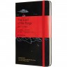 Блокнот MOLESKINE LIMITED EDITION LORD OF THE RINGS LARGE, линейка, черный Mt. Doom LELRQP060MD