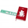 Блокнот MOLESKINE LIMITED EDITION MOONIM, линейка, красный LEMOOQP060F