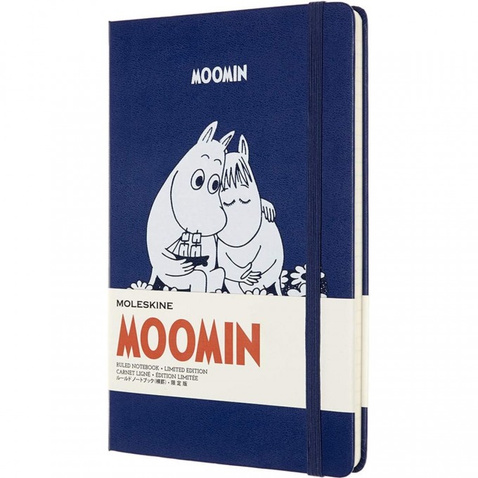 Блокнот MOLESKINE LIMITED EDITION MOONIM, линейка, синий LEMOOQP060B Блокнот MOLESKINE LIMITED EDITION MOONIM, линейка, синий LEMOOQP060B