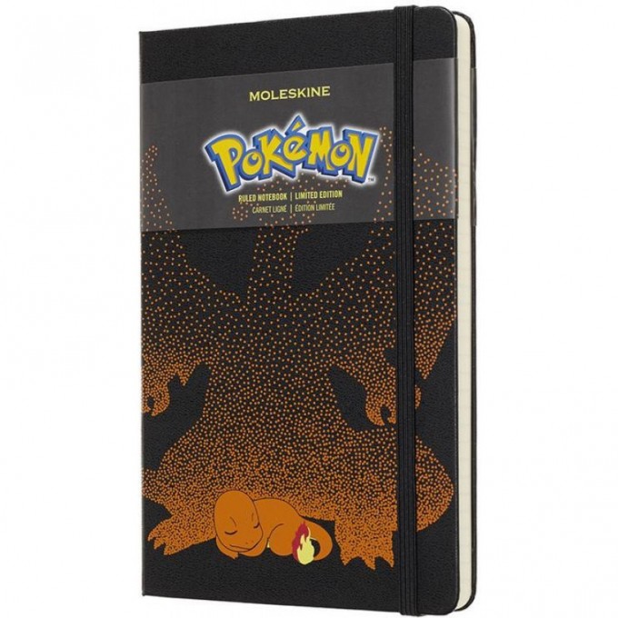 Блокнот MOLESKINE LIMITED EDITION POKEMON LARGE, линейка, Charmender LEPOQP060CM Блокнот MOLESKINE LIMITED EDITION POKEMON LARGE, линейка, Charmender LEPOQP060CM