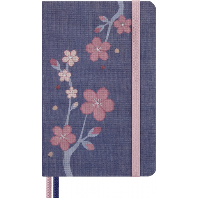 Блокнот MOLESKINE LIMITED EDITION SAKURA линейка синий LESU08MM710BOX Блокнот MOLESKINE LIMITED EDITION SAKURA линейка синий LESU08MM710BOX