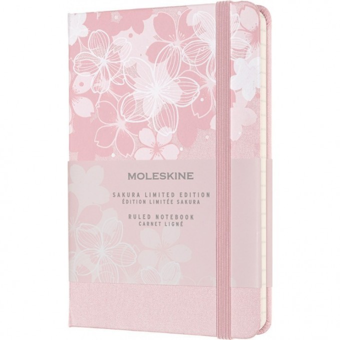 Блокнот MOLESKINE LIMITED EDITION SAKURA POCKET линейка, розовый LESU03MM710 Блокнот MOLESKINE LIMITED EDITION SAKURA POCKET линейка, розовый LESU03MM710