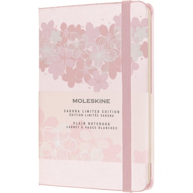 Блокнот MOLESKINE LIMITED EDITION SAKURA POCKET нелинованный, розовый LESU03QP012 Блокнот MOLESKINE LIMITED EDITION SAKURA POCKET нелинованный, розовый LESU03QP012