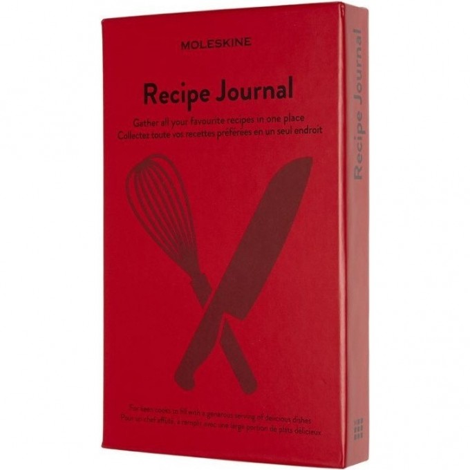 Блокнот MOLESKINE PASSION RECIPE LARGE, линейка, красный PASRECP Блокнот MOLESKINE PASSION RECIPE LARGE, линейка, красный PASRECP