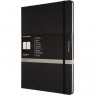 Блокнот MOLESKINE PROFESSIONAL A4, линейка, черный PROPFNT5HBK