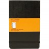 Блокнот MOLESKINE REPORTER LARGE, линейка, черный QP516