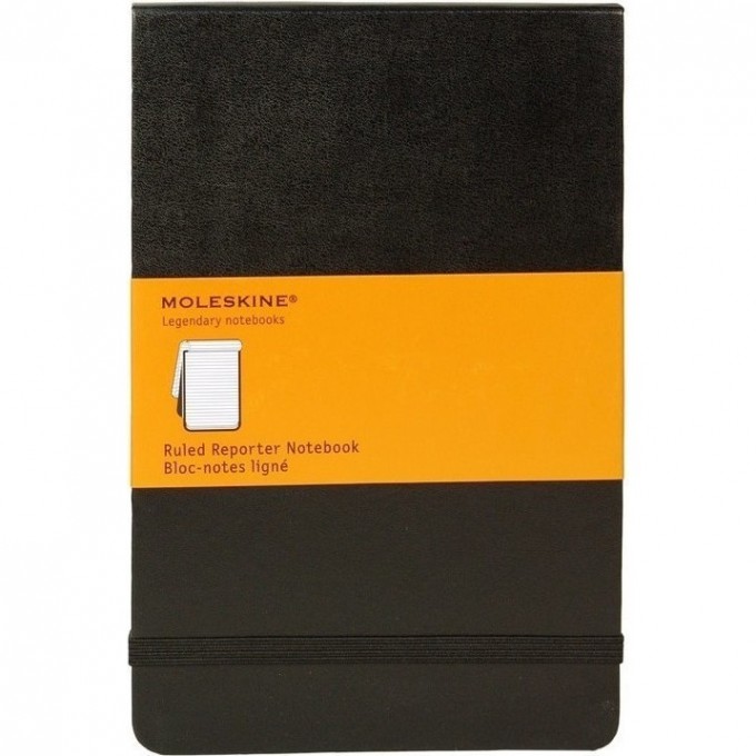 Блокнот MOLESKINE REPORTER SOFT LARGE, линейка, черный QP816 Блокнот MOLESKINE REPORTER SOFT LARGE, линейка, черный QP816