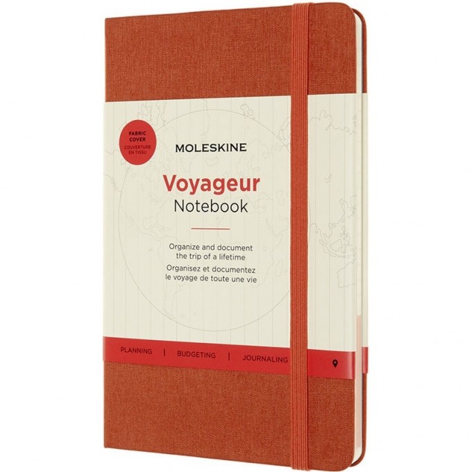 Блокнот MOLESKINE VOYAGEUR MEDIUM , нелинованный, оранжевый VN002F6 Блокнот MOLESKINE VOYAGEUR MEDIUM , нелинованный, оранжевый VN002F6