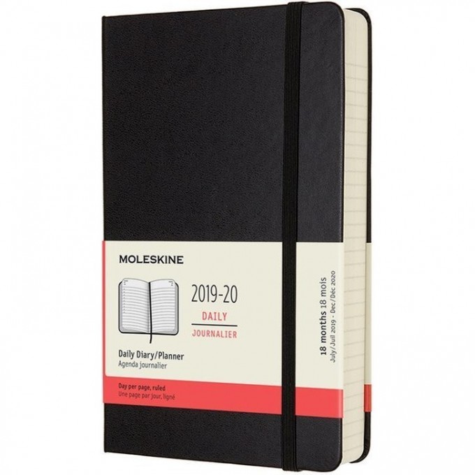 Ежедневник MOLESKINE ACADEMIC LARGE (черный) DHB18DC3 Ежедневник MOLESKINE ACADEMIC LARGE (черный) DHB18DC3