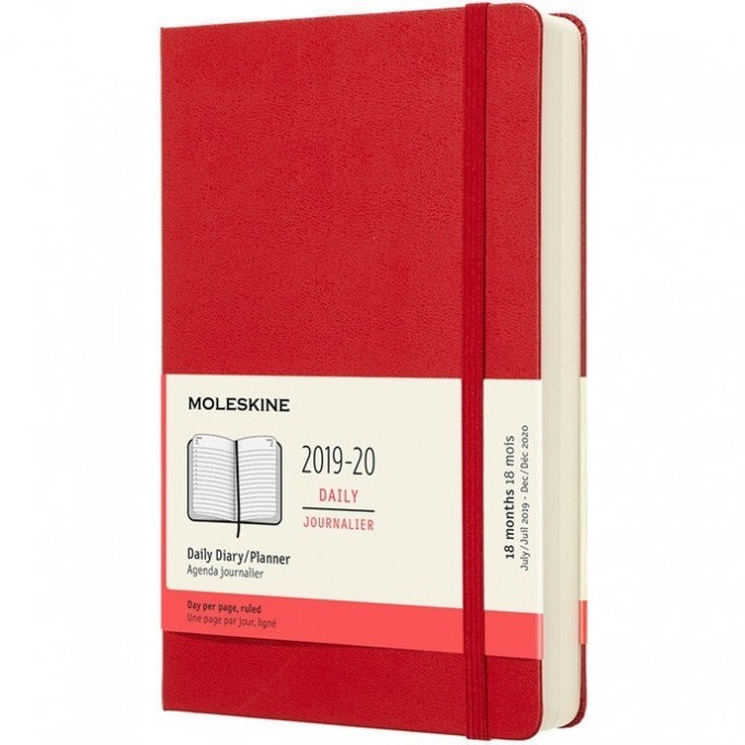 Ежедневник MOLESKINE ACADEMIC LARGE (красный) DSF218DC3 Ежедневник MOLESKINE ACADEMIC LARGE (красный) DSF218DC3