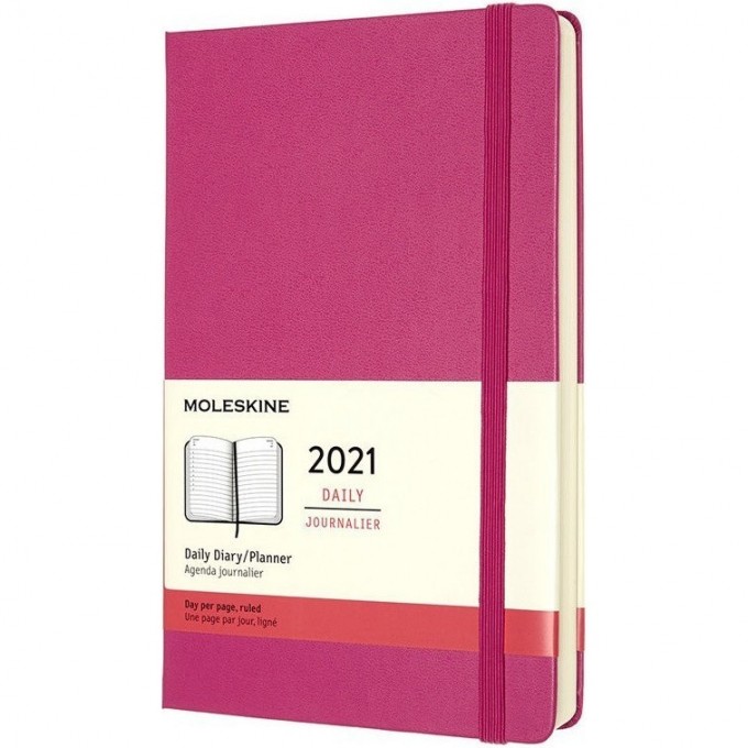Ежедневник MOLESKINE CLASSIC LARGE 21 (фуксия) DHD1312DC3 Ежедневник MOLESKINE CLASSIC LARGE 21 (фуксия) DHD1312DC3