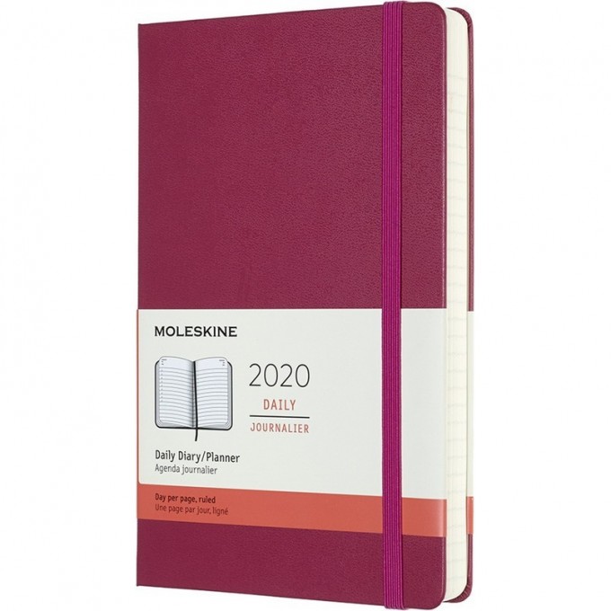 Ежедневник MOLESKINE CLASSIC LARGE (фуксия) DHD1612DC3 Ежедневник MOLESKINE CLASSIC LARGE (фуксия) DHD1612DC3