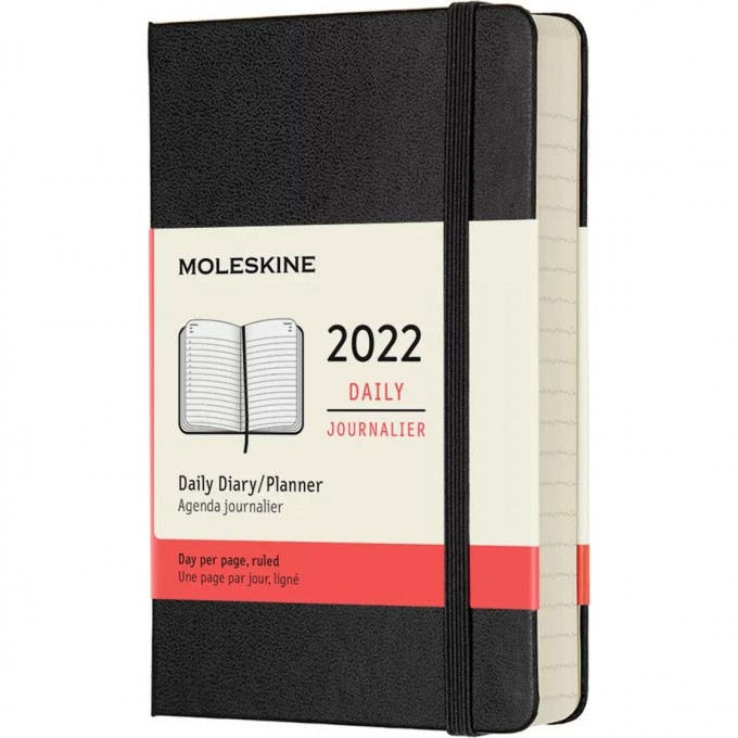 Ежедневник MOLESKINE CLASSIC POCKET 21 (черный) DHB12DC2-1 Ежедневник MOLESKINE CLASSIC POCKET 21 (черный) DHB12DC2-1