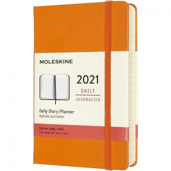 Ежедневник MOLESKINE CLASSIC POCKET 21 (оранжевый) DHN112DC2 Ежедневник MOLESKINE CLASSIC POCKET 21 (оранжевый) DHN112DC2