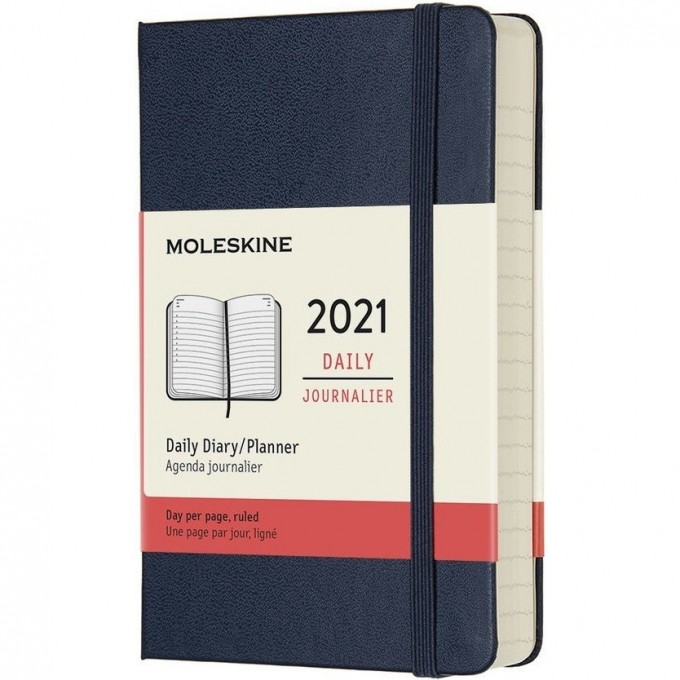 Ежедневник MOLESKINE CLASSIC POCKET 21 (синий сапфир) DHB2012DC2-1 Ежедневник MOLESKINE CLASSIC POCKET 21 (синий сапфир) DHB2012DC2-1