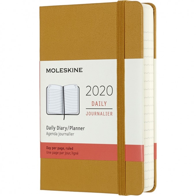 Ежедневник MOLESKINE CLASSIC POCKET (желтая спелая дыня) DHM2112DC2
