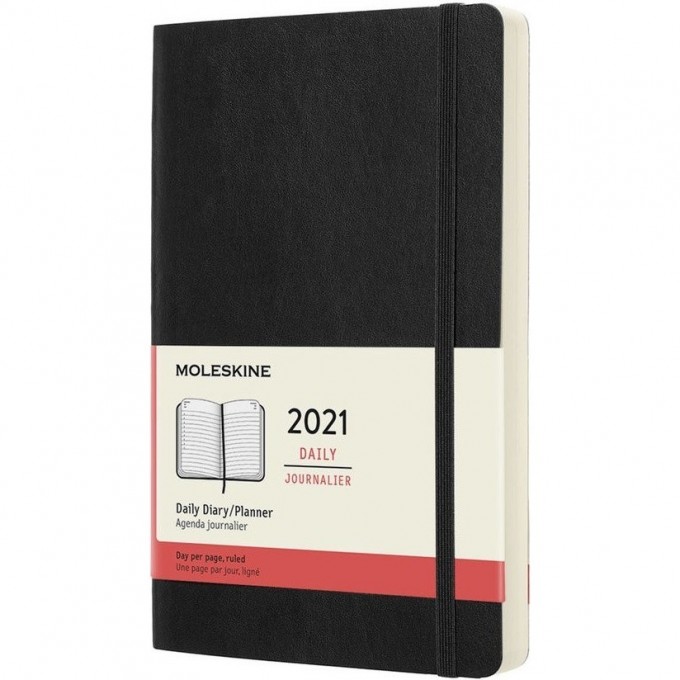 Ежедневник MOLESKINE CLASSIC SOFT LARGE 21 (черный) DSB12DC3 Ежедневник MOLESKINE CLASSIC SOFT LARGE 21 (черный) DSB12DC3