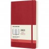 Ежедневник MOLESKINE CLASSIC SOFT LARGE 21 (красный) DSF212DC3-1