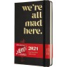 Ежедневник MOLESKINE LE ALICE IN WONDERLAND LARGE 21 (черный) DAL12DC3Y21