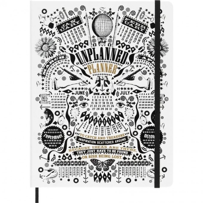 Ежедневник MOLESKINE LE LORENZO PETRANTONI XL 190х250мм, белый LEPLAN4LPETRA Ежедневник MOLESKINE LE LORENZO PETRANTONI XL 190х250мм, белый LEPLAN4LPETRA