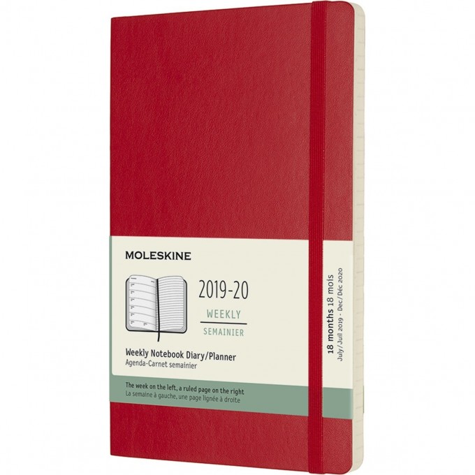 Еженедельник MOLESKINE ACADEMIC WKNT LGS (красный) DSF218WN3 Еженедельник MOLESKINE ACADEMIC WKNT LGS (красный) DSF218WN3