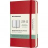 Еженедельник MOLESKINE ACADEMIC WKNT POCKET (красный) DHF218WN2