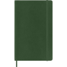 Еженедельник MOLESKINE CLASSIC SOFT WKNT, датированный, 144стр., в линейку, Large, зеленый DSK1512WN3